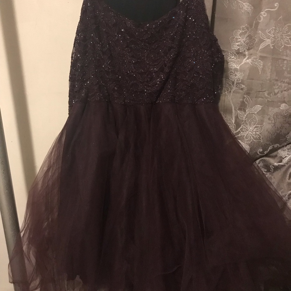 Rue 21+ Burgundy Special Occasion Dress
